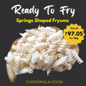 Spring Shaped Fryums - A Twist of Flavor and Fun